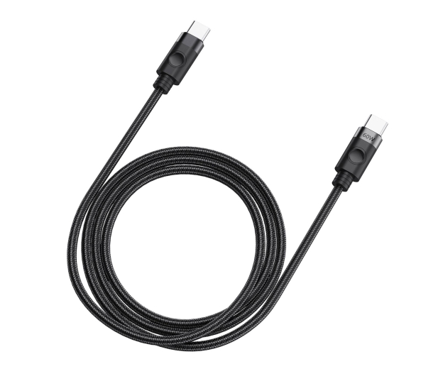 Orico CDX 60W 3A Power Delivery USB-C - USB-C 1m - czarny - 1343475 - zdjęcie 2